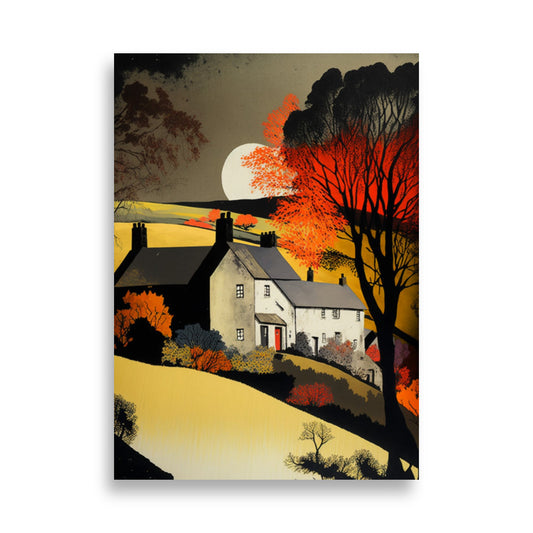 Autumn at the farmhouse - art prints