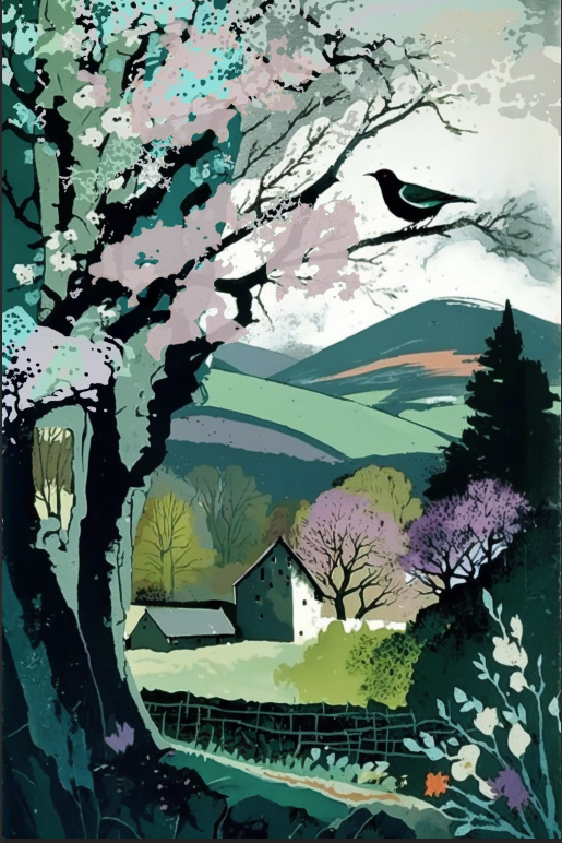 Spring birds 2024, Bannau Brycheiniog - art prints